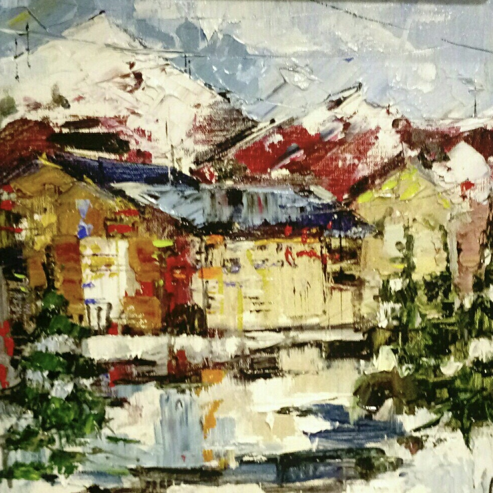 Зима в горах